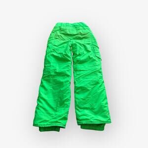 CHAMPION Forging Green Youth Boys Ski Snowboard Snow Pants L 12-14